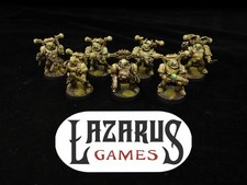 Warhammer 40k Death Guard Chaos Space Marines - Nurgle 7x Plague Marines oop 