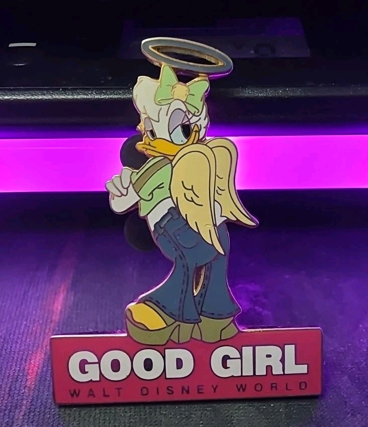WDW - Daisy Duck - Good Girl - Angel Costume Disney Pin 24427