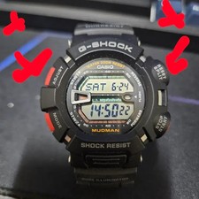 Casio G-Shock Mudman Black Digital Watch 200m Water Resistant Official