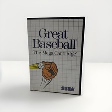 Great Baseball (Sega Master System SMS, 1987) CIB