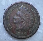 US, 1894  Indian Head Cent - Fine - Combined Shipping Available