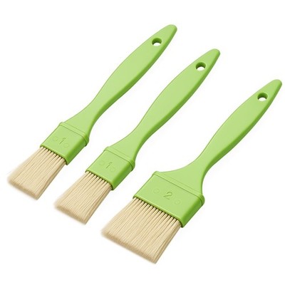 Pastry Brushes 3 Pc Basting Kitchen Cooking Oil BBQ Butter Baking Heat Resistant