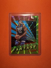 2018-19 Panini Donruss Fantasy Stars Karl-Anthony Towns #4 Holo Red Laser /99