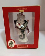 Spode Christmas Tree Carnival Bear Ornament  4