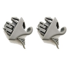 2pcs 7620B570HB Sun Visor Holder Clips For Mitsubishi New