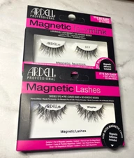 Magnetic Faux Mink Eyelashes Adell Professional w/ Glue 2 Pack