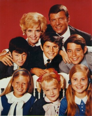 THE BRADY BUNCH 70's tv series 8x10 color cast photo | eBay