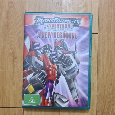 Transformers Cyberton - A New Beginning (DVD, 2005) Region 4 Free Postage 