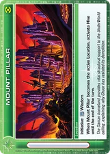 Chaotic Mount Pillar 223/232 DOP Unlimited Foil Rare