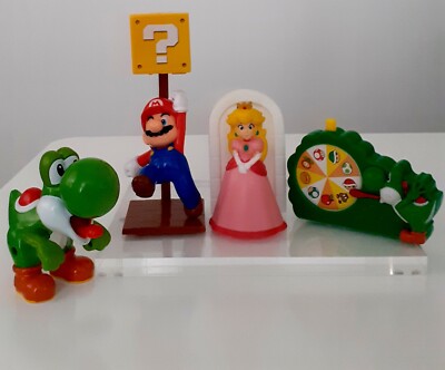 2014 McDonalds Super Mario Bros - Princess Peach - Mini Arcade Figur Spielzeug (Nr.2)