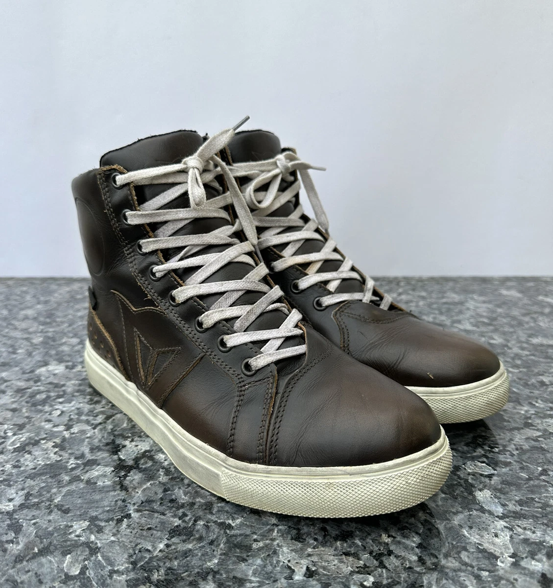 Dainese Street Rocker D-WP Mens Shoes Brown Men’s US Size 8.5
