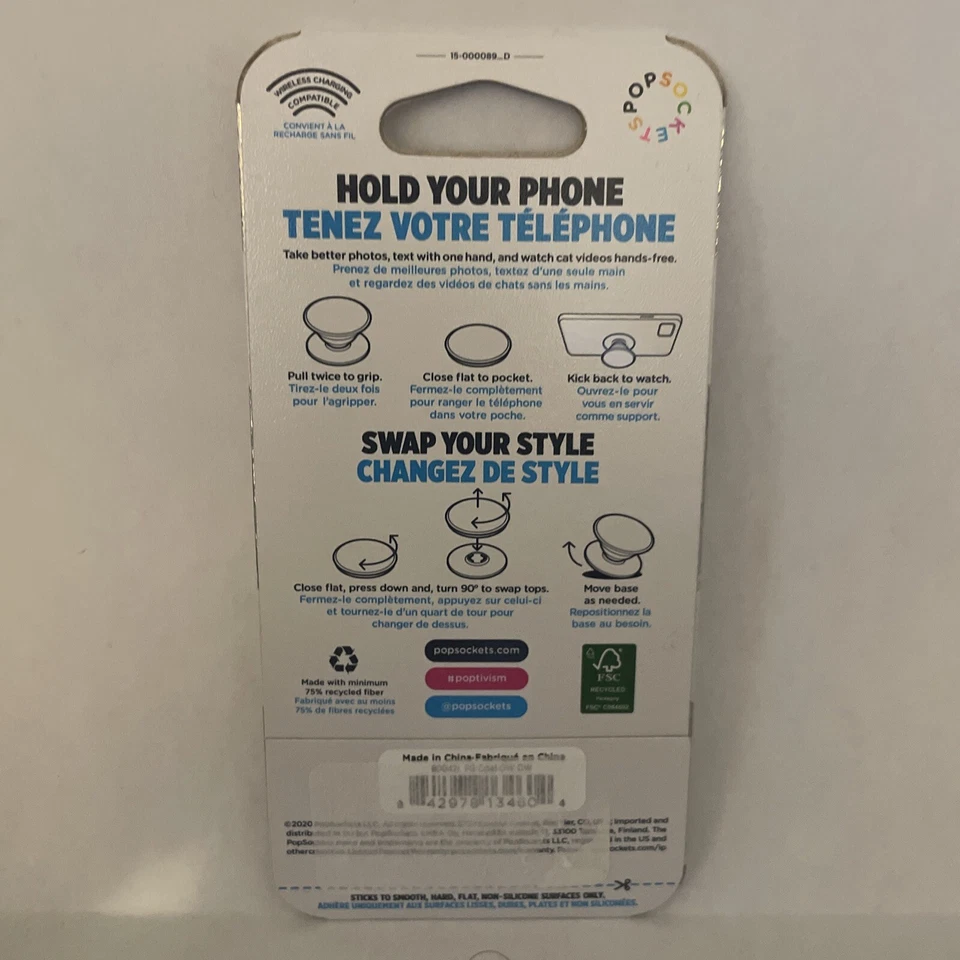 PopSockets Opal PopGrip Cell Phone Grip & Stand - Image 2 of 2