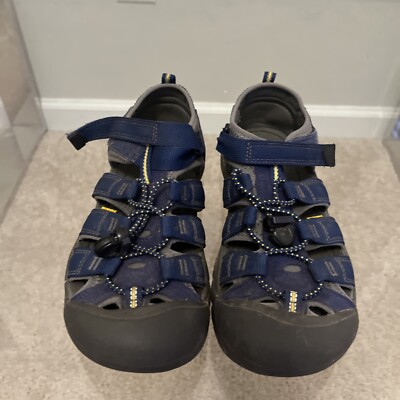 Keen Newport H2 Waterproof Hiking Blue Water Shoes 1009962 Size 5 US 37 EUR EUC Keen Newport H2 Blue 1009962 Youth US 5 Beach Water  main image 3