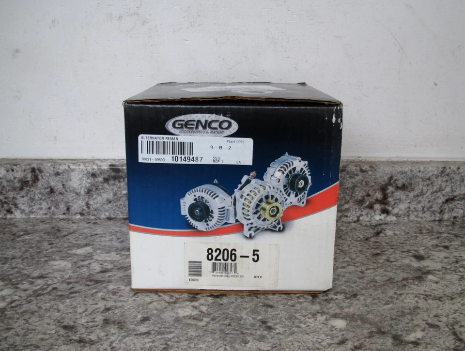 Alternador Remanufacured Genco 8206-5 / 96-00 Chevy / GMC 105A envío gratuito Foto 2 de 4