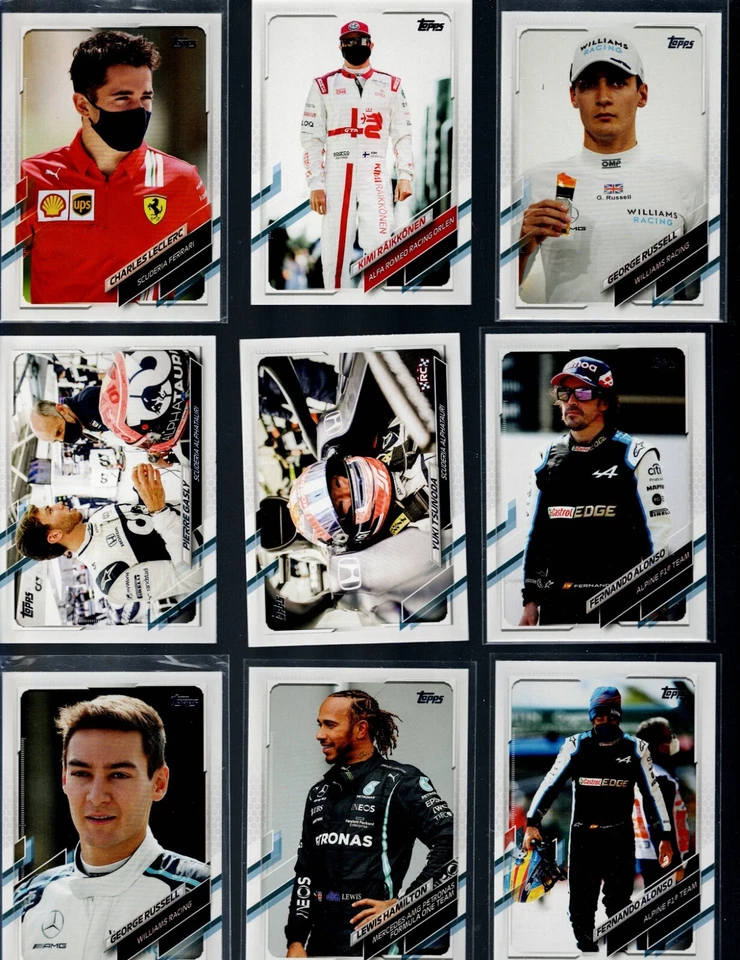 2021 TOPPS  FORMULA 1 COMPLETE YOUR SET U PICK BUY MORE SAVE MORE - Image 4 of 4