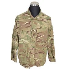 British Army Camo Military Jacket 2 Combat MTP Shirt 170/112 2XL Reg Green Brown