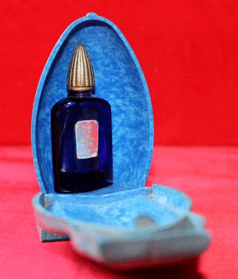 Flacon ancien Bourjois - "Le hibou" - Photo 1/4