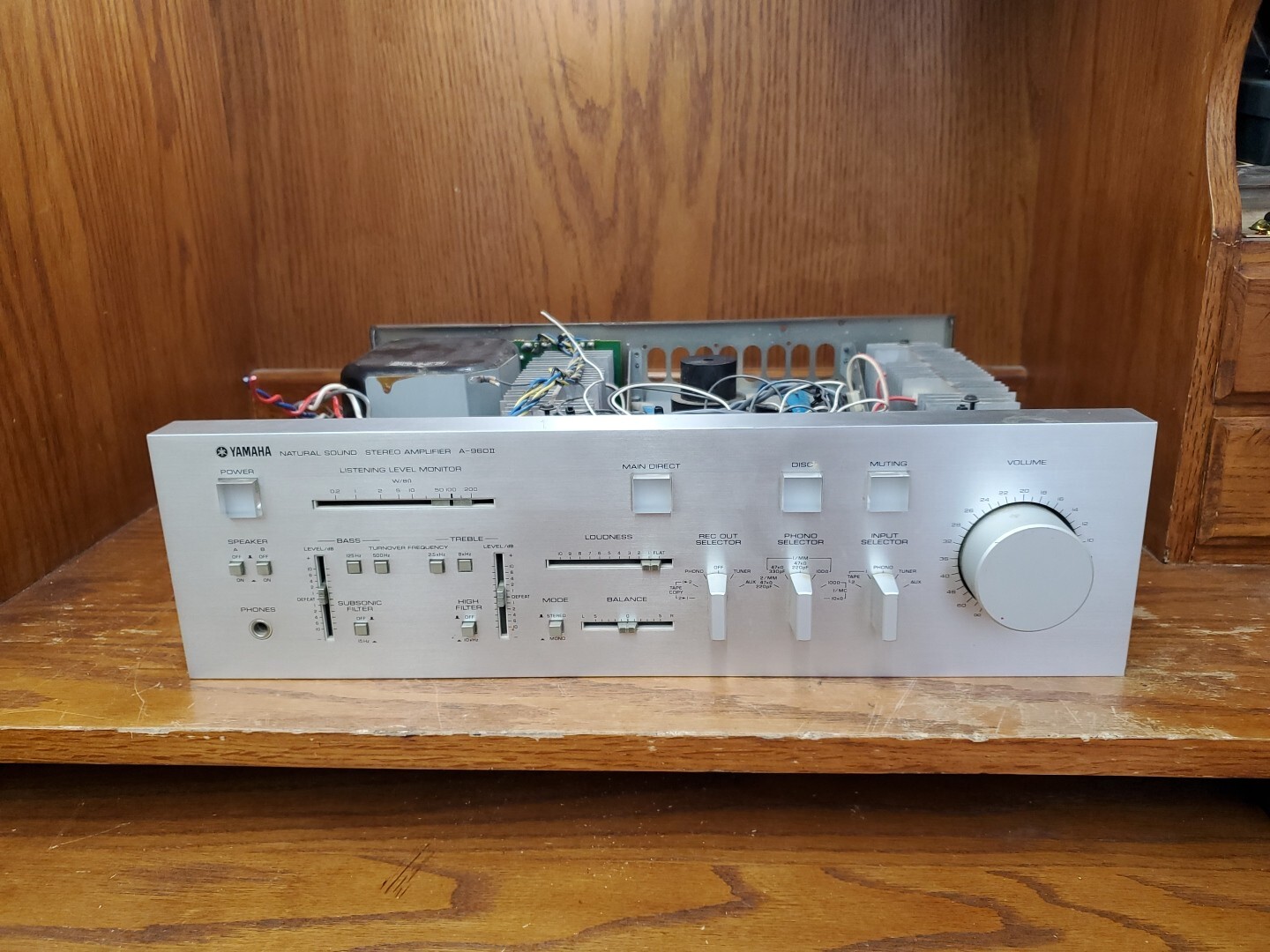 Yamaha A960II stereo amplifier eBay