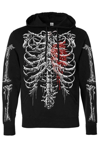 Sudadera con capucha Bleeding Heart Skeleton - Imagen 27 de 31
