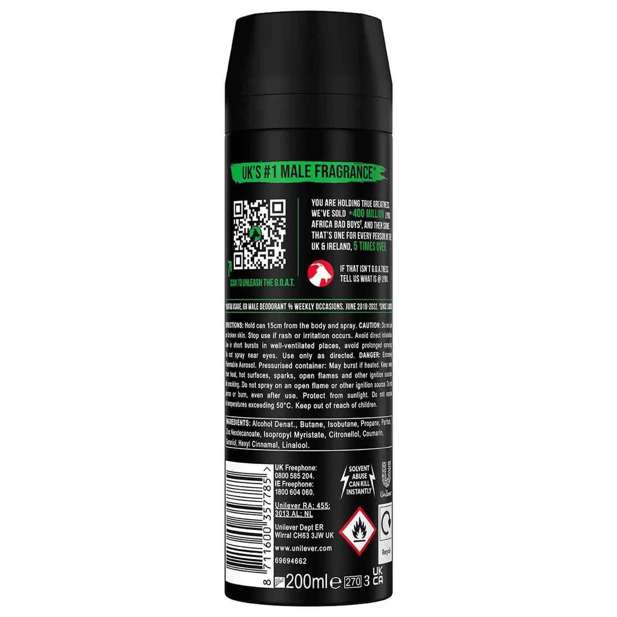 香水(男性用) Lynx Daily Fragrance Lynx TES291126510 Urban