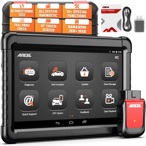 Ancel X6 Bi-directional OBD2 Scanner Bluetooth Car Diagnostic Tool Full System - Picture 1 of 18
