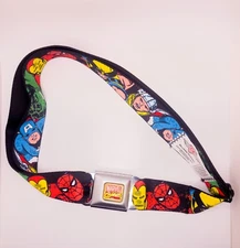 Buckle Down Seatbelt Style Marvel Comics Adjustable One Size