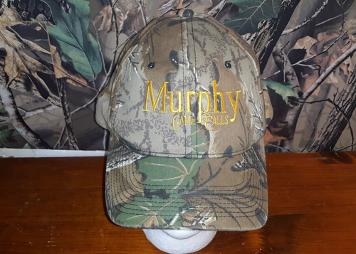 Vintage Murphy Game Calls Adjustable Embroidered Hat Cap Camouflage ...