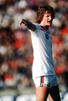 Eric Gates England 1980 Football Soccer Historic Old Photo 1