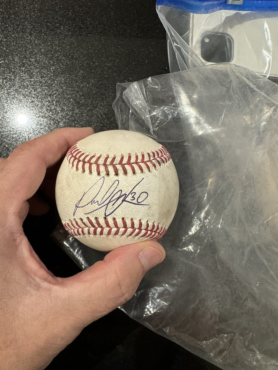 Paul Skenes Pittsburgh Pirates Game Used Strike Signed Ball 6th