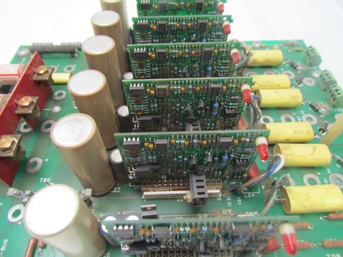 Square D D52011-005-50 Power Interface Circuit Board PCB w/6 Add on boards - Picture 8 of 11