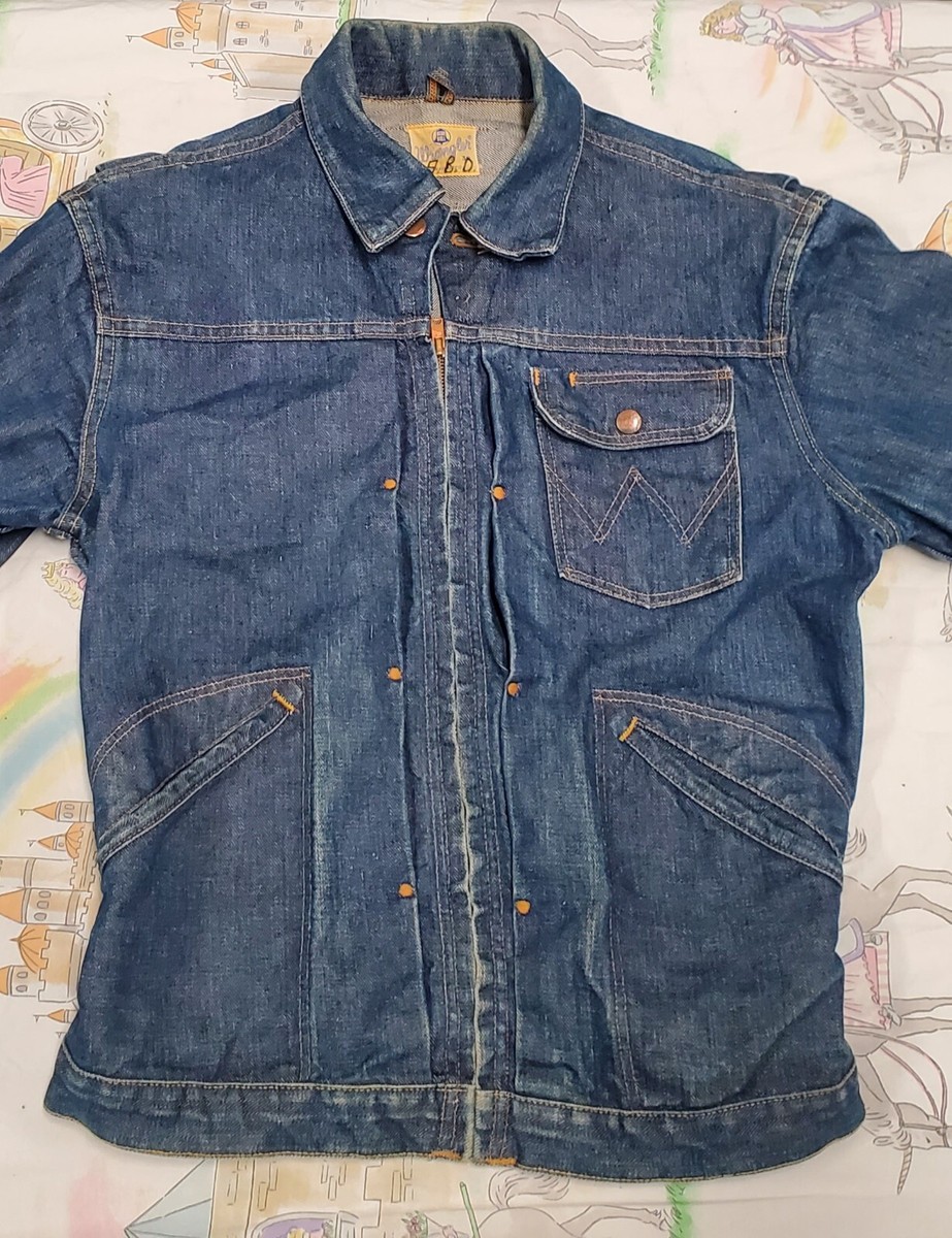 Vintage 胡散臭く Blue Bell Wrangler 8BJL ギミーブック