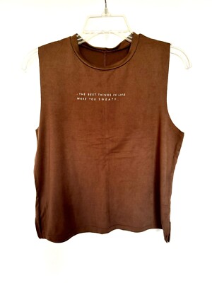 Good hYOUman Women Sleeveless Top Size M New Brown