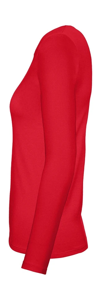 B&C Damen Longsleeve T-Shirt #E150 LSL Baumwolle XS - 3XL Regular Fit TW06T NEU - Bild 3 von 4