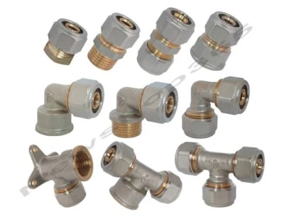 RINALDI E PETTINAROLI RACCORDO A STRINGERE PER MULTISTRATO 16-20-26 TEE GOMITO TAPPO NIPLES MANICOTTO