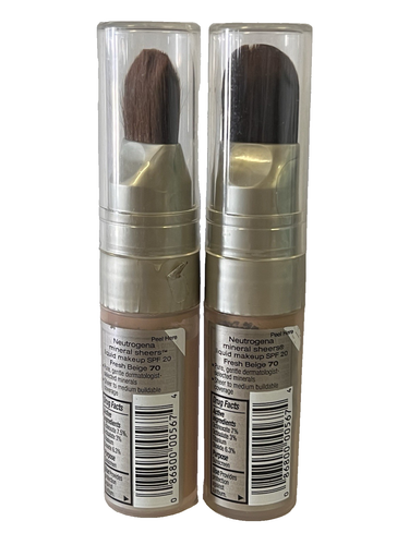 Neutrogena Mineral Sheers Liquid Makeup SPF 20, Fresh Beige # 70 - Picture 2 of 2
