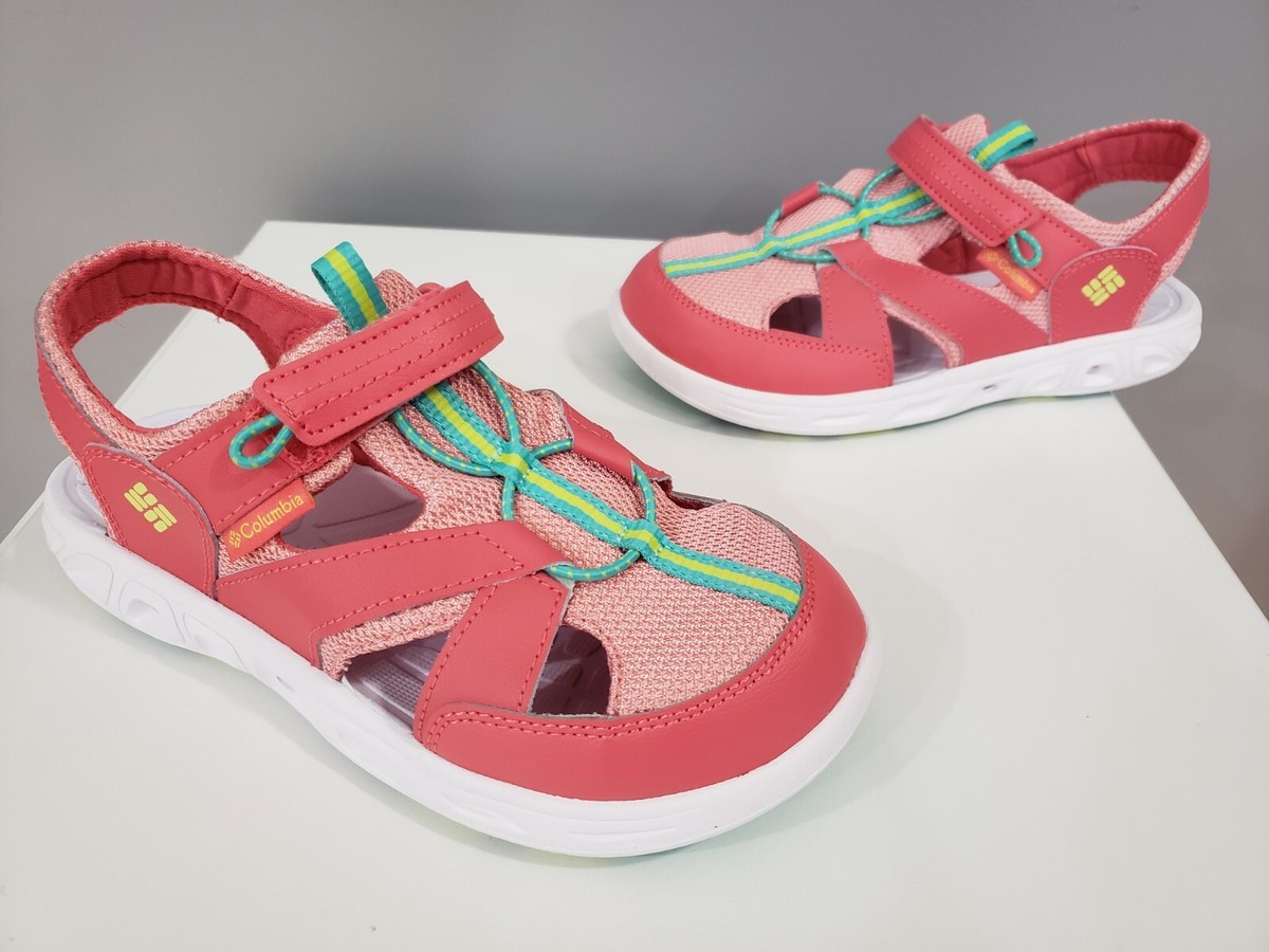 NEW Columbia Youth Techsun Sandal Strap Hook & Loop Toe Hiking