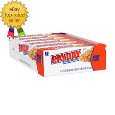 Peanut Caramel King Size Candy Bars 3.4 Oz 18 Count 