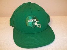 Vtg UNWORN AJD NFL NEW YORK JETS SNAPBACK HAT