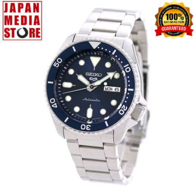 Seiko 5 Sport SBSA001 Blue Dial Automatic Mechanical Men Watch