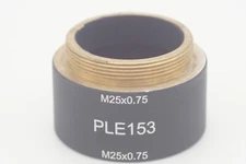 Thorlabs PLE153 M25x0.75 Microscope Lens Adapter 15mm Parfocal