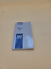 1993 FORD TAURUS OWNERS OPERATORS DRIVERS GUIDE MANUAL  BOOK GLOVEBOX 