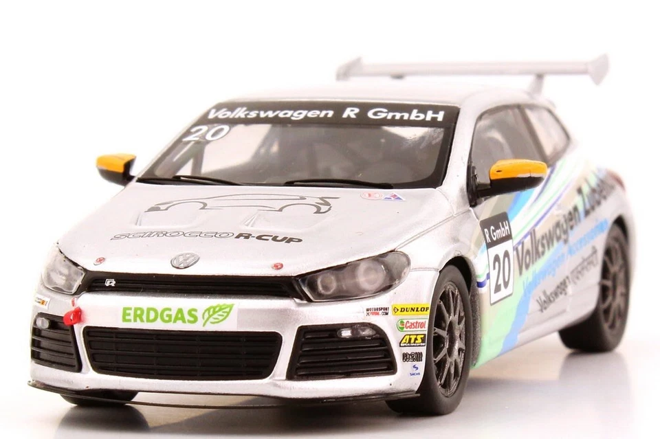 RARO VW SCIROCCO R 2.0T 2012 R-CUP ZUBEHOR ACCESORIOS 1:43 CHISPA (MODELO DISTRIBUIDOR) Foto 4 de 4