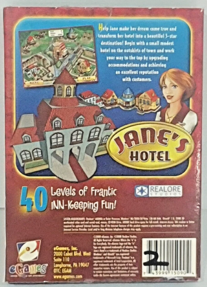 Jane's Hotel PC CD-ROM Pack Your Bags & Check-In To Fun - Image 2 of 4