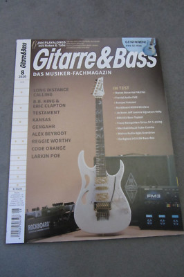 Gitarre & Bass Musiker Magazin 8 / 2020, Long Distance Calling, Ibanez Steve Vai