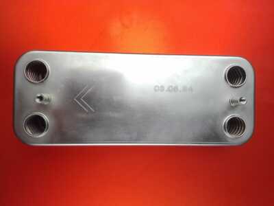 Vokera Linea COMPACT 24 DHW Plate Heat Exchanger w/ Seals 8036 GENUINE PART  UK - Main Image