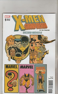 MARVEL COMICS X-MEN GRAND DESIGN 2ND GENESIS #1 SEPTEMBER 2018 CORNER VARIANT NM