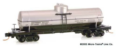 Micro Trains N-Scale 065 00 200 - Tank Car, Single Dome, 39 Foot - Southern Paci