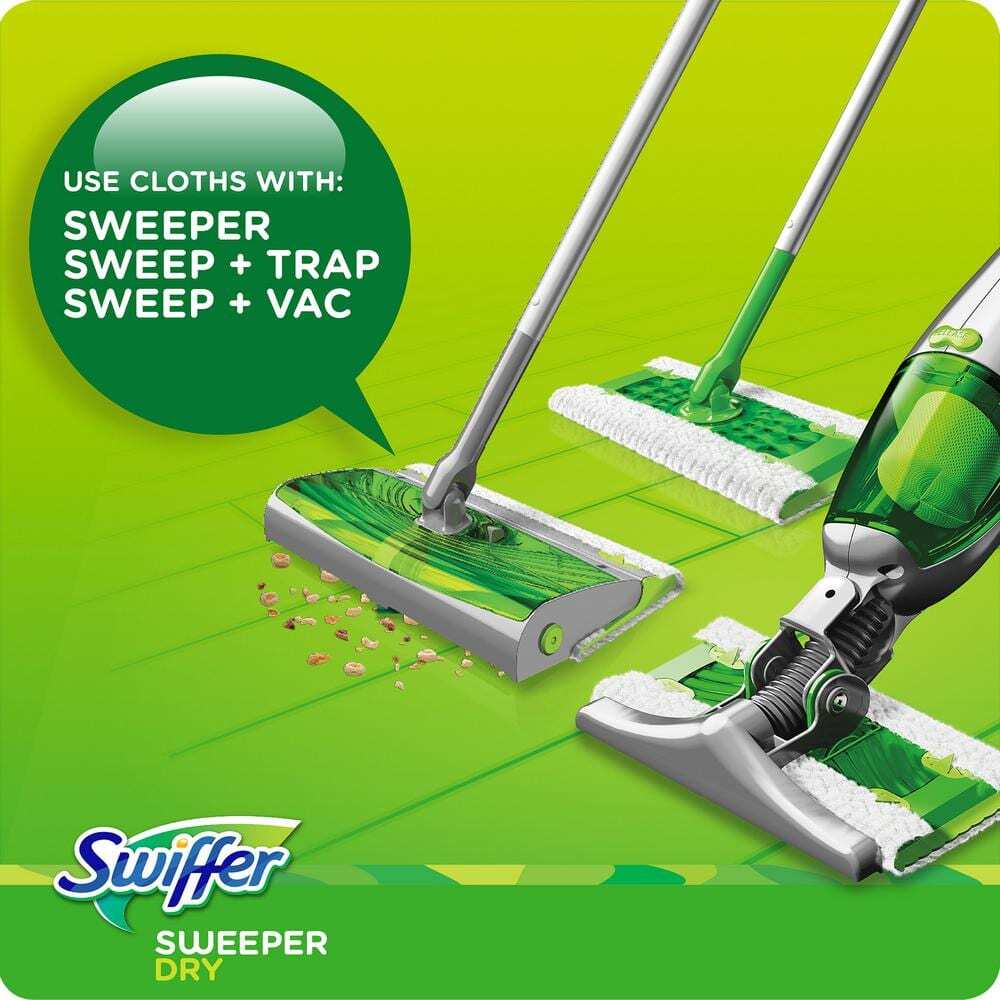 XL Sweeper Refills Unscented Dry Sweeping Cloth Refills (16-Count)