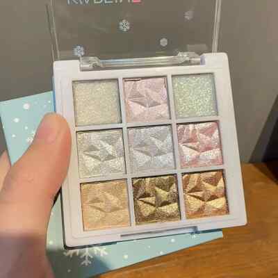 Frosty Nine-Colour Shimmer Lidschattenpalette - schneller & kostenloser Versand