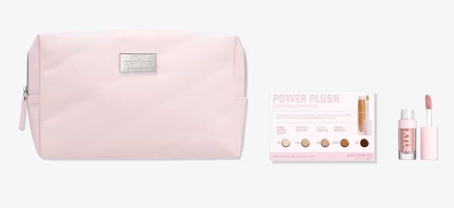 【Kylie Cosmetics】超ーーーレア 化粧ポーチ NEW Kylie Cosmetics PINK Suede Makeup Bag Cosmetic Pouch | eBay
